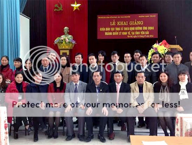 Khai giảng lớp thạc sỹ chuyên ngành Quản lý kinh tế tại Trường Cao đẳng Sư phạm Yên Bái