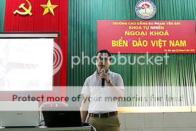 Khoa Tự nhiên-Trường Cao đẳng Sư phạm Yên Bái tổ chức buổi ngoại khóa về “Biển đảo Việt Nam”