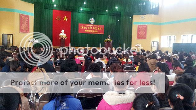Lễ sơ kết học kỳ 1 năm học 2013-2014 tại Trường Cao đẳng Sư phạm Yên Bái