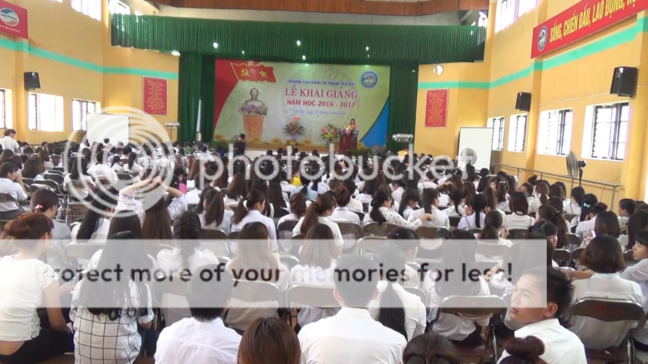 Lễ khai giảng năm học 2016-2017 tại Trường Cao đẳng Sư phạm Yên Bái