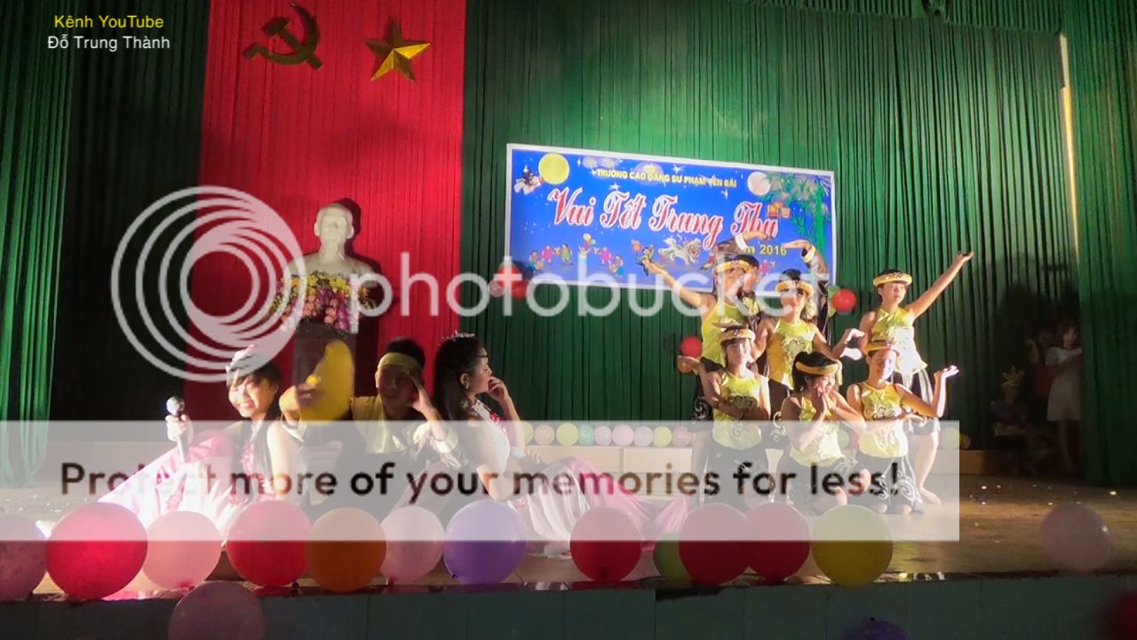 Vui tết Trung thu 2016 tại Trường Cao đẳng Sư phạm Yên Bái