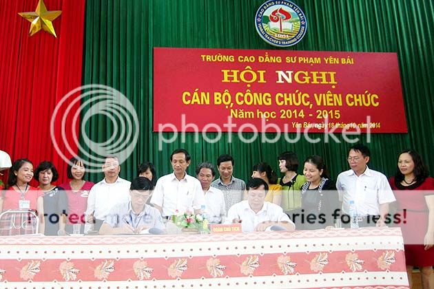 Hội nghị Cán bộ, Công chức, Viên chức năm học 2014-2015