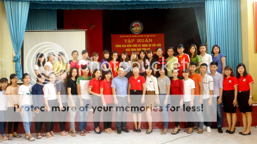 Tập huấn nâng cao kiến thức, kỹ năng sơ cấp cứu cho đội TNXK Chữ thập đỏ