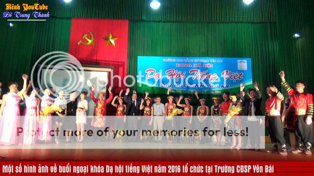 Dạ hội tiếng Việt llưu học sinh Lào khóa K8 tại Trường Cao đẳng Sư phạm Yên Bái
