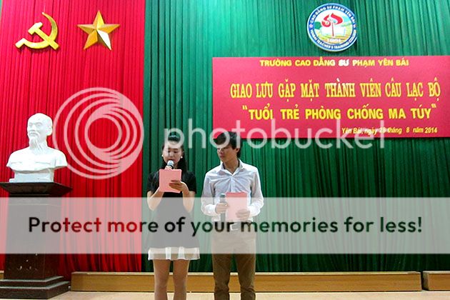 Giao lưu gặp mặt thành viên Câu lạc bộ “Tuổi trẻ phòng chống ma túy” Trường Cao đẳng Sư phạm Yên Bái