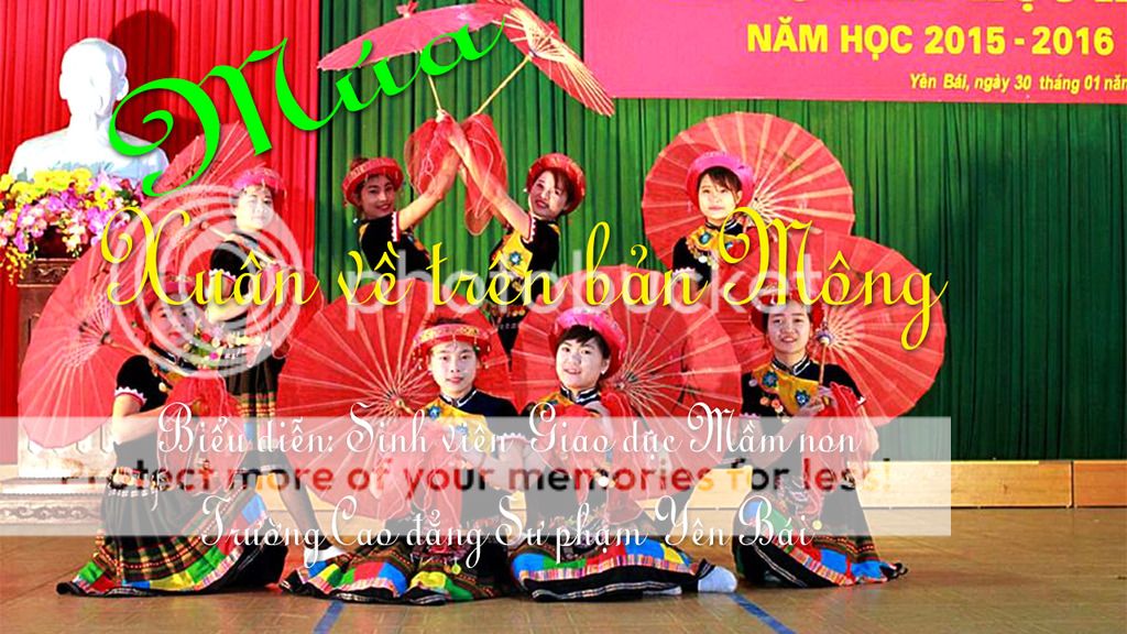 Videos Chương trình văn nghệ Lễ Sơ kết học kỳ 1. Năm học 2015-2016