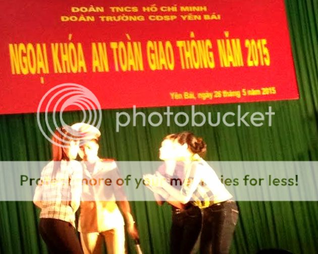 Đoàn TNCS Hồ Chí Minh Trường CĐSP Yên Bái tổ chức Hội thi An toàn Giao thông năm 2015