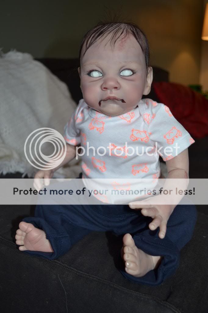 REBORN BABY GOTH ZOMBIE HORROR! Babies On The Other Side Nursery!! OOAK eBay