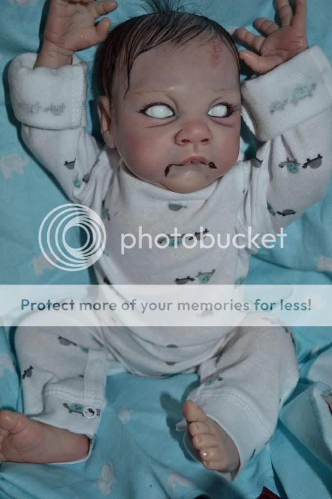 REBORN BABY GOTH ZOMBIE HORROR! Babies On The Other Side Nursery!! OOAK eBay
