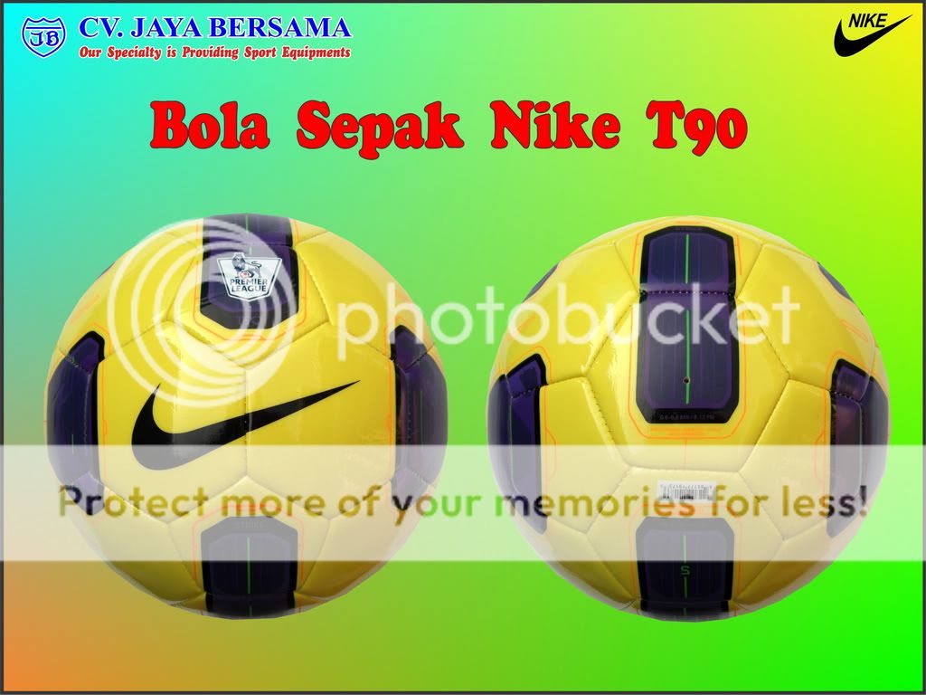 Bola Sepak Nike T90 (c) jayabersama t90 xplode review