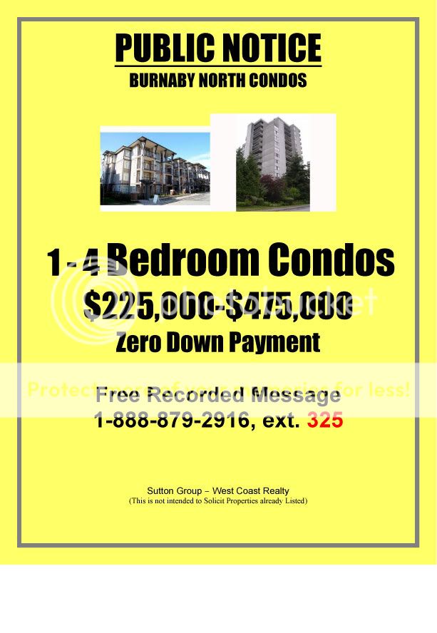 Bby North Public Notice Flyer Condos Photo by rtestini Photobucket